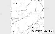 Blank Simple Map of Touge