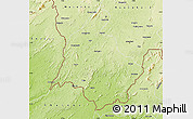 Physical Map of Yomou