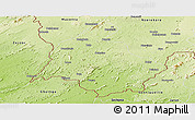 Physical Panoramic Map of Yomou