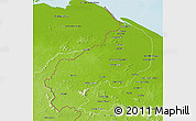 Physical 3D Map of I-1  Barima