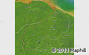 Satellite 3D Map of I-1  Barima