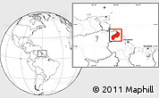 Blank Location Map of I-1  Barima