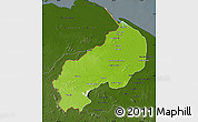 Physical Map of I-1  Barima, darken