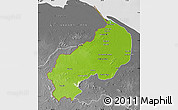 Physical Map of I-1  Barima, desaturated