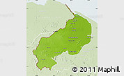 Physical Map of I-1  Barima, lighten