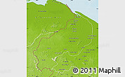 Physical Map of I-1  Barima