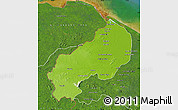 Physical Map of I-1  Barima, satellite outside