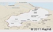 Classic Style Panoramic Map of I-1  Barima