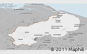 Gray Panoramic Map of I-1  Barima