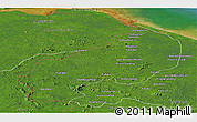 Satellite Panoramic Map of I-1  Barima