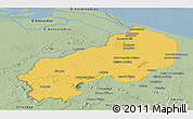 Savanna Style Panoramic Map of I-1  Barima