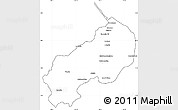 Blank Simple Map of I-1  Barima, cropped outside