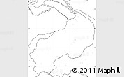 Blank Simple Map of I-1  Barima, no labels