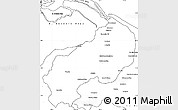 Blank Simple Map of I-1  Barima