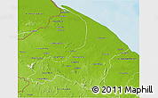 Physical 3D Map of I-2  Waini