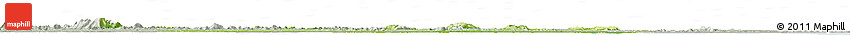 Physical Horizon Map of I-2  Waini, lighten, semi-desaturated