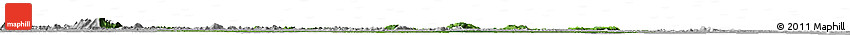 Satellite Horizon Map of I-2  Waini, lighten, desaturated