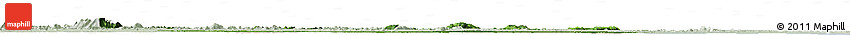 Satellite Horizon Map of I-2  Waini, lighten