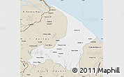 Classic Style Map of I-2  Waini