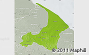Physical Map of I-2  Waini, lighten, semi-desaturated
