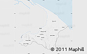 Silver Style Map of I-2  Waini, single color outside