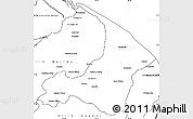 Blank Simple Map of I-2  Waini