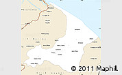 Classic Style Simple Map of I-2  Waini
