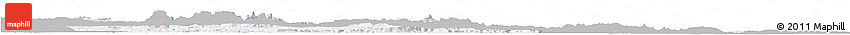 Gray Horizon Map of Cuyuni/mazaruni, single color outside