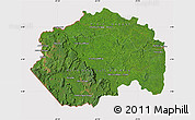 Satellite Map of Cuyuni/mazaruni, cropped outside
