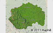 Satellite Map of Cuyuni/mazaruni, lighten