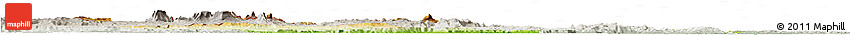 Physical Horizon Map of VII-2 Mazaruni/L.B.E.Rive, lighten, semi-desaturated