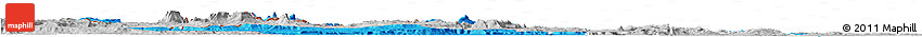 Political Horizon Map of VII-2 Mazaruni/L.B.E.Rive, lighten, desaturated