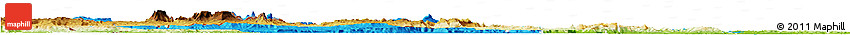 Political Horizon Map of VII-2 Mazaruni/L.B.E.Rive, physical outside