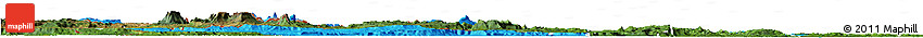 Political Horizon Map of VII-2 Mazaruni/L.B.E.Rive, satellite outside