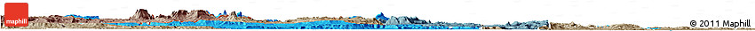 Political Horizon Map of VII-2 Mazaruni/L.B.E.Rive, semi-desaturated
