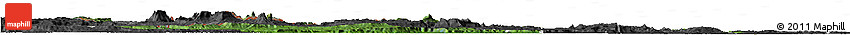 Satellite Horizon Map of VII-2 Mazaruni/L.B.E.Rive, darken, desaturated
