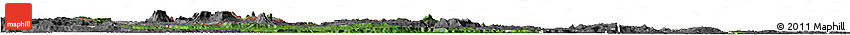 Satellite Horizon Map of VII-2 Mazaruni/L.B.E.Rive, desaturated