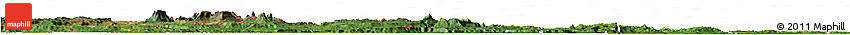 Satellite Horizon Map of VII-2 Mazaruni/L.B.E.Rive