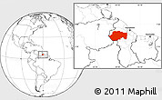Blank Location Map of VII-2 Mazaruni/L.B.E.Rive