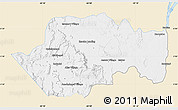 Classic Style Map of VII-2 Mazaruni/L.B.E.Rive, single color outside