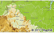 Physical Map of VII-2 Mazaruni/L.B.E.Rive