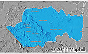 Political Map of VII-2 Mazaruni/L.B.E.Rive, desaturated