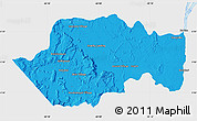 Political Map of VII-2 Mazaruni/L.B.E.Rive, single color outside