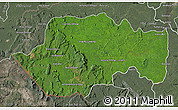 Satellite Map of VII-2 Mazaruni/L.B.E.Rive, semi-desaturated