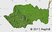 Satellite Map of VII-2 Mazaruni/L.B.E.Rive, single color outside
