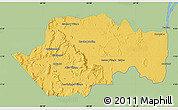 Savanna Style Map of VII-2 Mazaruni/L.B.E.Rive, single color outside