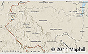 Shaded Relief Map of VII-2 Mazaruni/L.B.E.Rive