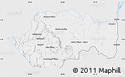 Silver Style Map of VII-2 Mazaruni/L.B.E.Rive, single color outside