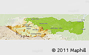 Physical Panoramic Map of VII-2 Mazaruni/L.B.E.Rive, lighten