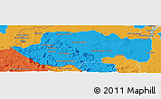 Political Panoramic Map of VII-2 Mazaruni/L.B.E.Rive